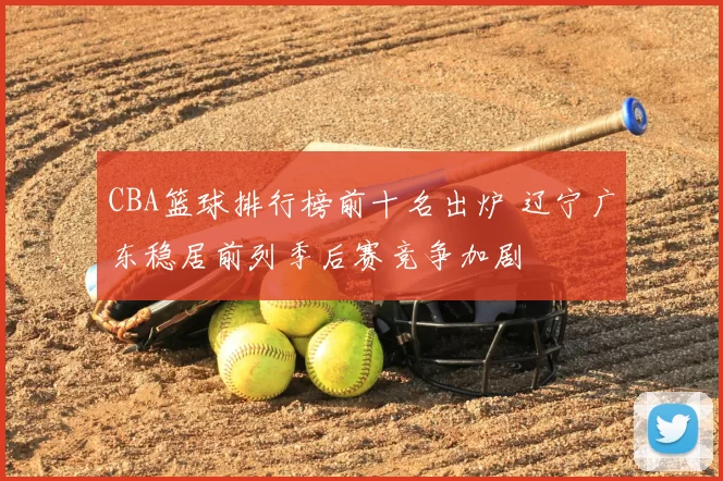 CBA篮球排行榜前十名出炉 辽宁广东稳居前列季后赛竞争加剧